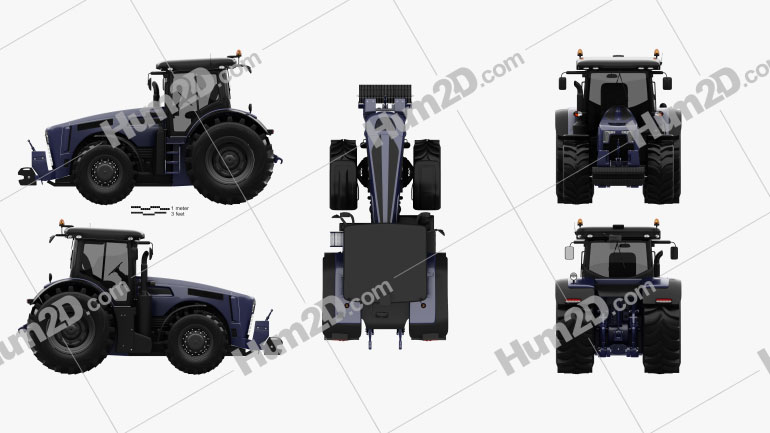 Generic Tractor 2020 Tractor clipart
