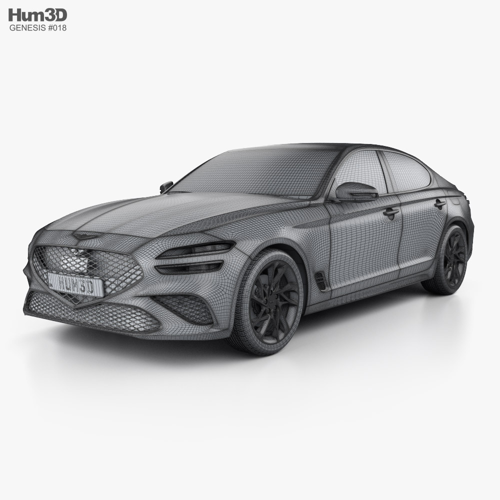 Genesis G70 2024 car clipart