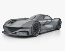 Genesis X Gran Berlinetta Vision Gran Turismo 2024 car clipart