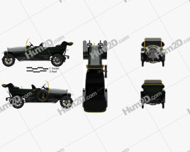 Graf & Stift Double Phaeton 1911 car clipart