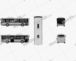 Grande West Vicinity Bus 2019 clipart