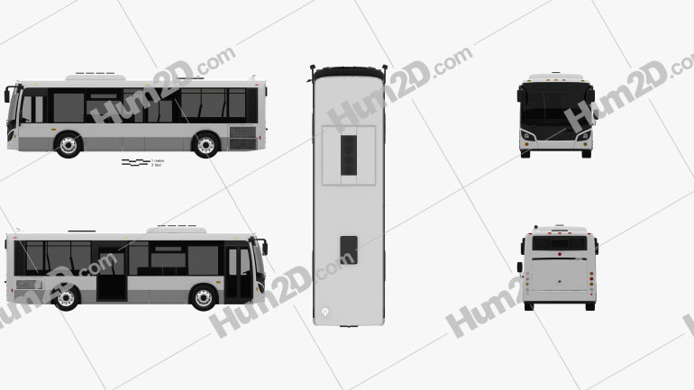 Grande West Vicinity Bus 2019 clipart