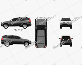 Great Wall Hover H3 2010 car clipart