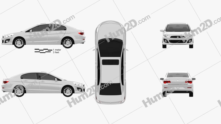 Great Wall Voleex C50 2012 car clipart