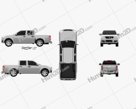 Great Wall Wingle 2010 car clipart