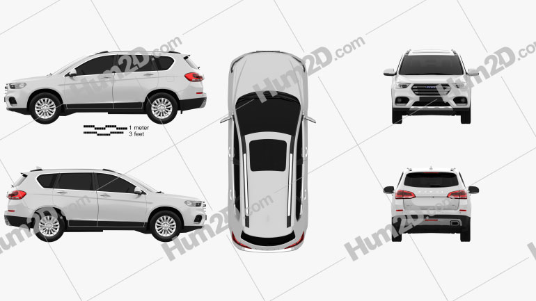 Great Wall Haval H6 2018 PNG Clipart