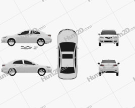 Haima Family 2012 car clipart