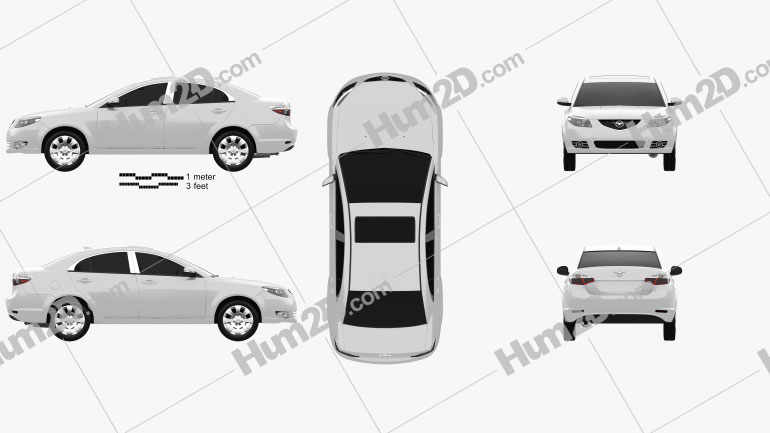 Haima Family 2012 car clipart