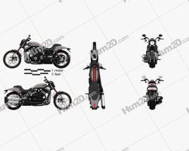 Harley-Davidson Night Rod Special 2013 Motorcycle clipart