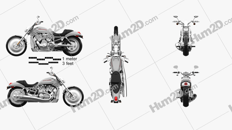 harley davidson v rod 2002