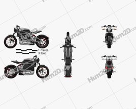 Harley-Davidson LiveWire 2014 Motorrad clipart