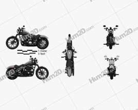 Harley-Davidson Sportster Iron 883 2016 Motorcycle clipart