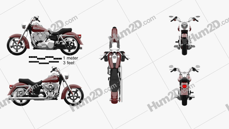 Harley-Davidson Dyna Switchback 2012 Motorcycle clipart