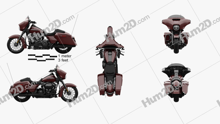 Harley-Davidson Street Glide Special 2018 PNG Clipart