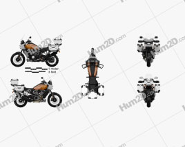 Harley-Davidson Pan America 2021 Motorcycle clipart