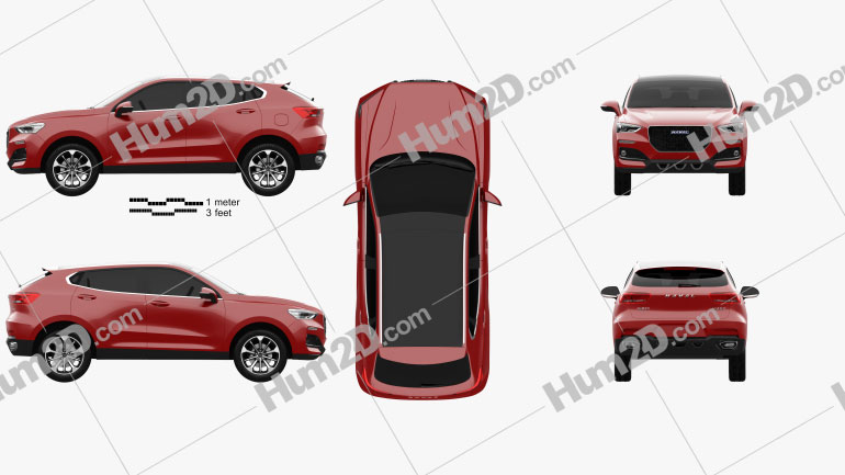 Haval F5 2018 PNG Clipart