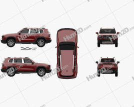 Haval Dagou 2020 car clipart