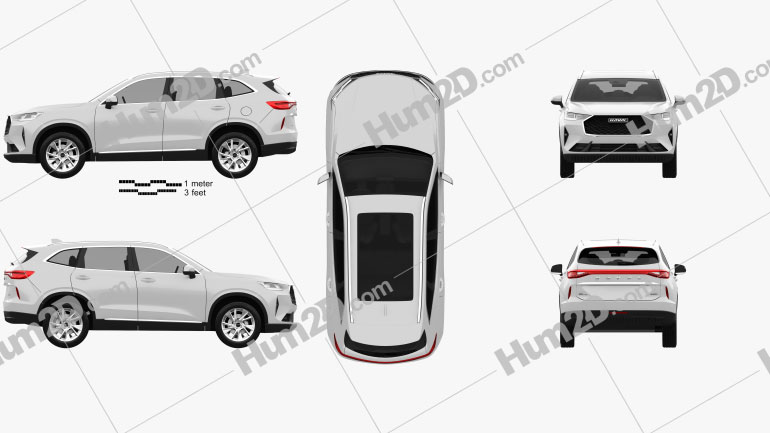Haval H6 2021 PNG Clipart