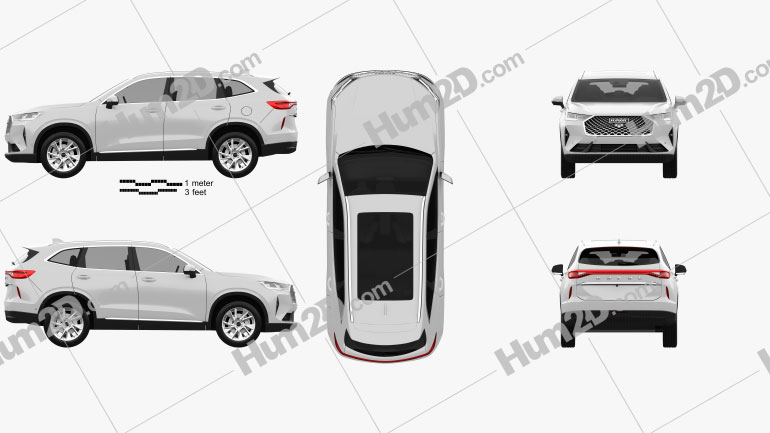 Haval H6 Ultra 2021 PNG Clipart