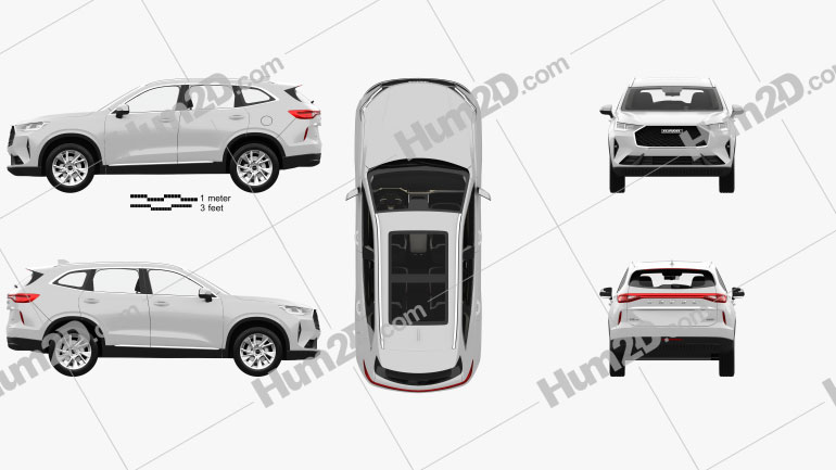 Haval H6 with HQ interior 2021 PNG Clipart