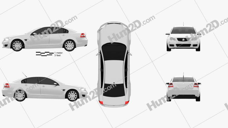Holden Commodore VE Sedan 2012 PNG Clipart