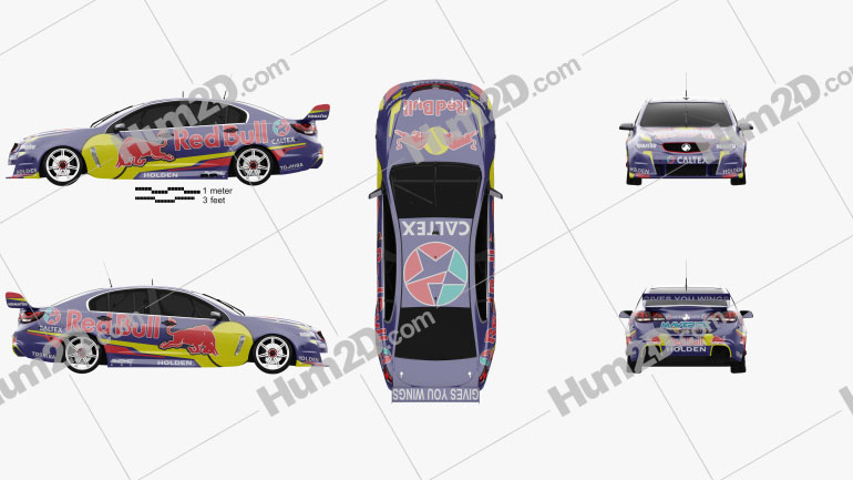 Holden Commodore VF Supercar 2013 PNG Clipart