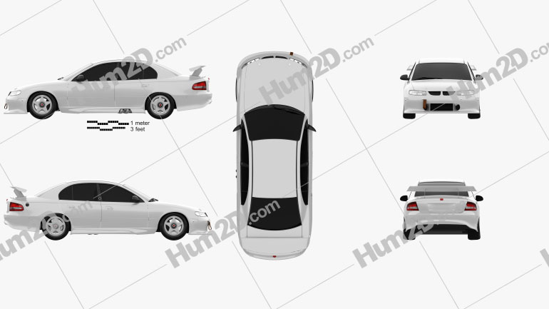 Holden Commodore Race Car sedan 1997 PNG Clipart