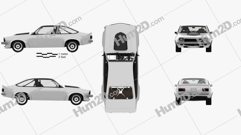Holden Torana A9X Race with HQ interior 1979 Clipart Image