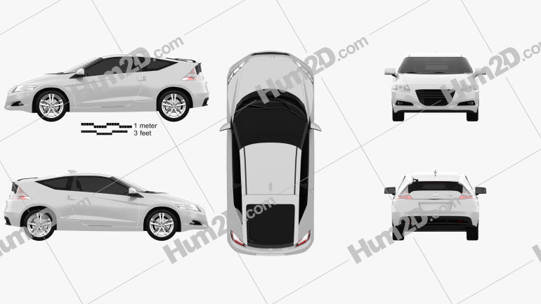 Honda CR-Z (ZF1) PNG Clipart