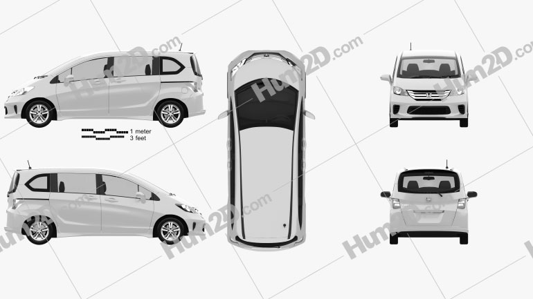 Honda Freed Spike 2012 PNG Clipart