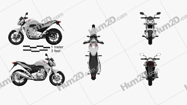 Honda CB300R 2014 Motorcycle clipart