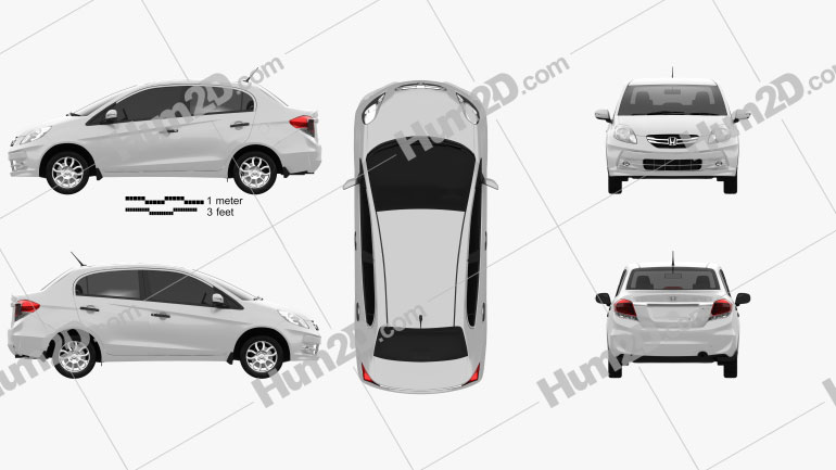 Honda Brio Amaze 2012 Blueprint