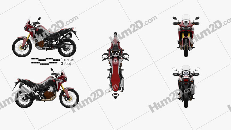 Honda CRF1000 Africa Twin 2016 Blueprint
