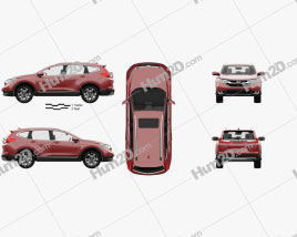 Honda CR-V Touring mit HD Innenraum 2017 car clipart