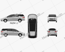 Honda Airwave 2005 clipart