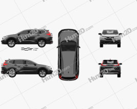 Honda CR-V LX 2017 car clipart