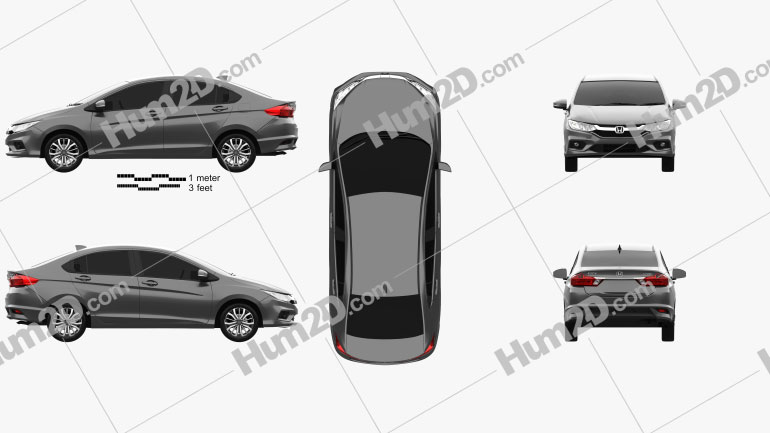 Honda City 2017 Blueprint