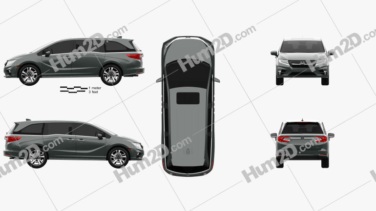 Honda Odyssey Elite 2018 PNG Clipart