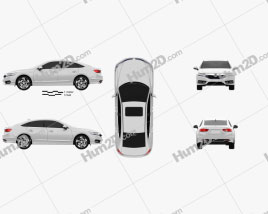 Honda Spirior Sport Hybrid 2016 car clipart