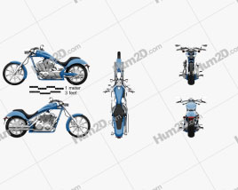 Honda Fury 2017 Motorcycle clipart