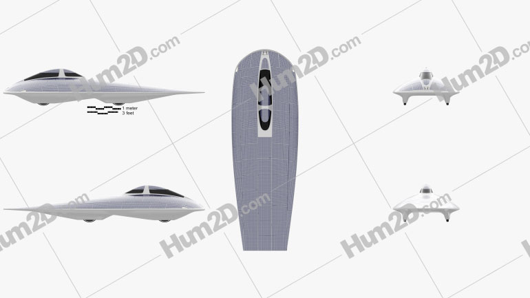 Honda Dream Solar Car 1996 Blueprint