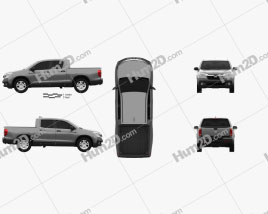 Honda Ridgeline RT 2017 car clipart