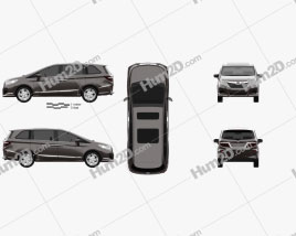 Honda Elysion 2016 clipart