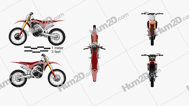 Honda CRF450R 2018 Blueprint
