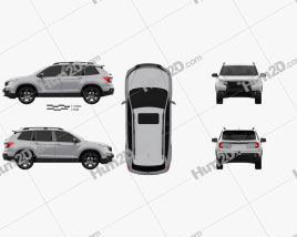 Honda Passport Elite 2019 car clipart