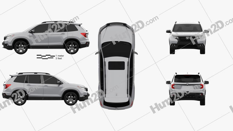 Honda Passport Elite 2019 Blueprint