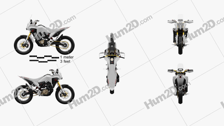 Honda CB125X 2018 Blueprint
