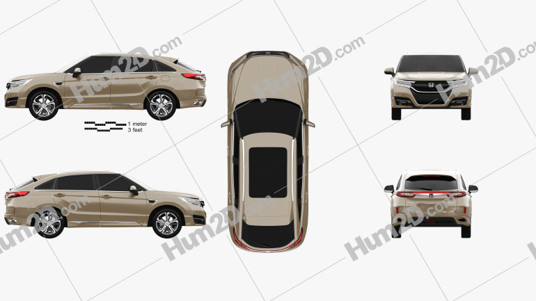 Honda Suv Clipart Images And Blueprints For Download In Png Psd