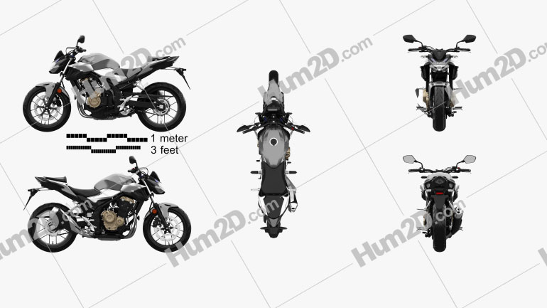 Honda CB500F 2019 Blueprint