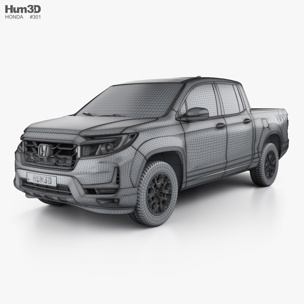 Honda Ridgeline 2024 3D model